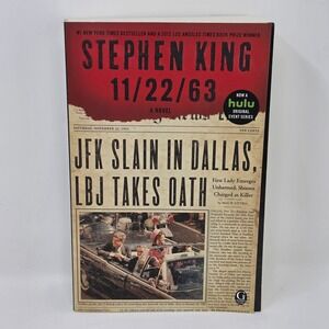Stephen King 11/22/63 JFK Assassination Novel 2012 Trade Paperback John Kennedy